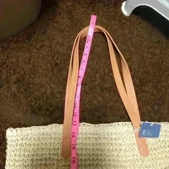 Beach bag- raffia bag - Picture 5 of 6
